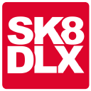 SKATEDELUXE SKATE SHOP logo